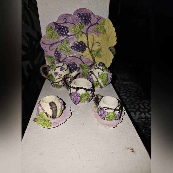 Miniature tea set - Picture 5 of 5